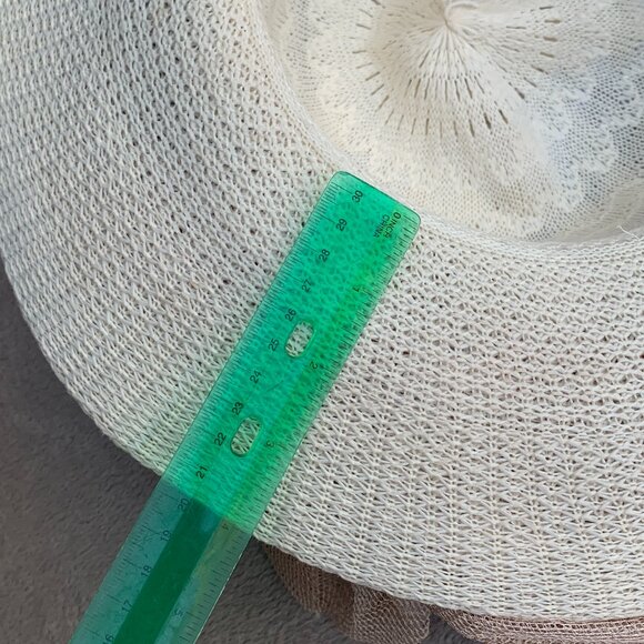 Victorian Edwardian Feather Floral Touring Riding Hat with Long Train - Picture 12 of 12